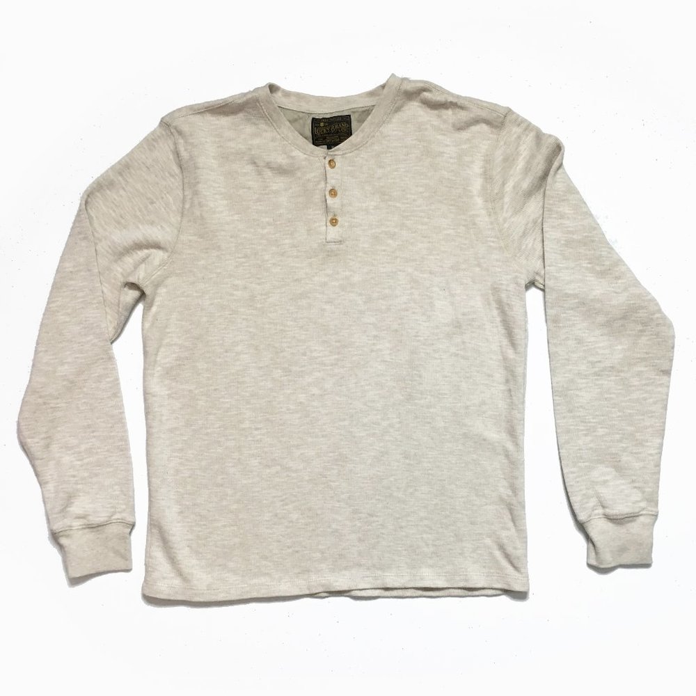 Mens Lucky Brand Thermal Long Sleeve shirt sz M